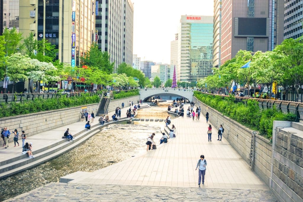 Seoul verloren rivier restauratie