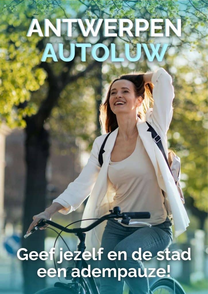 Antwerpen Autoluw poster